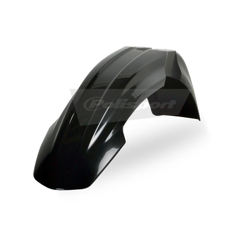 Polisport Black Front Fender - Yamaha Yz 125/250 2006-14, Yzf 250/450 2006-09, Wrf250 2006-14, Wr450f 2006-11