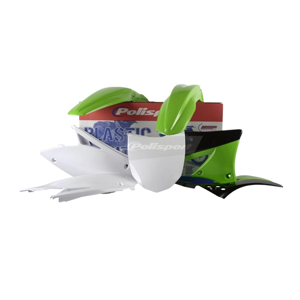 Polisport Full Plastics Kit - Kawasaki Kxf450 2009-11 - Oem '10-11