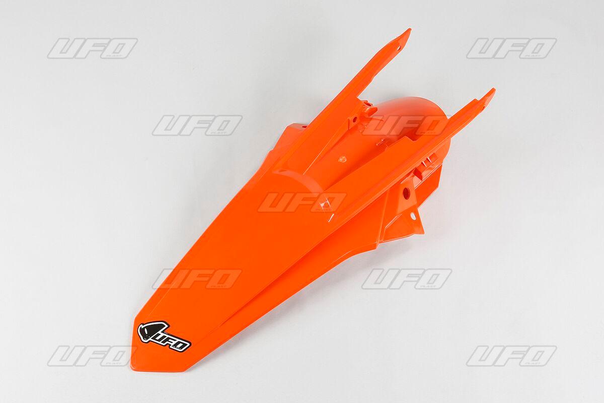 Ufo Orange Kt04081#127 - Rear Fender - Ktm Exc 125-500 2012-16