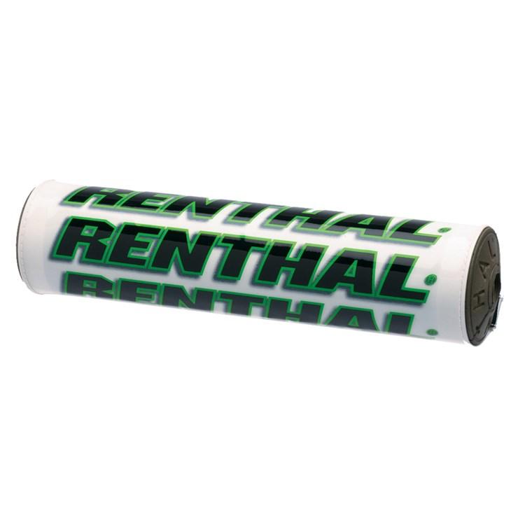 Renthal 205mm/8.5" Mini SX Bar Pad - White/Green/Black