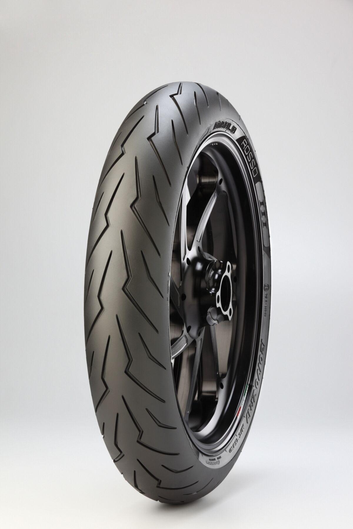 2907600 - Pirelli Diablo Rosso III 56W TL Front Tyre - 120/65-17"