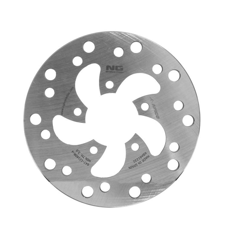 NG Brakes Standard Rear Brake Disc - Beta REV 3 50/80 2002-2008, Beta Evo 80 Junior 2009-2022