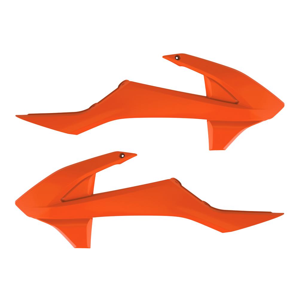 Polisport Orange Radiator Scoops - Ktm Sx85 2018-23
