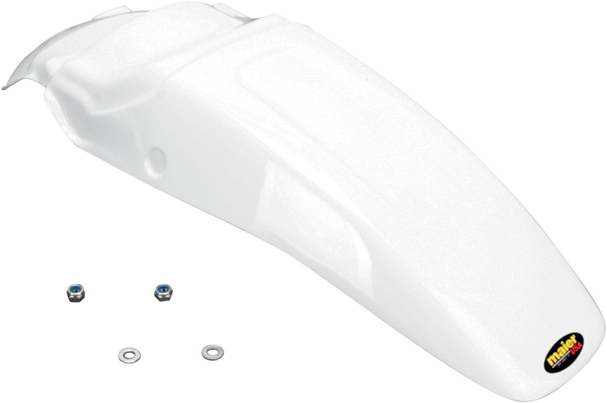170031 - M17003W - Maier MX Style Rear Fender - Suzuki DR250 1990-93, DR350 1990-99 - White