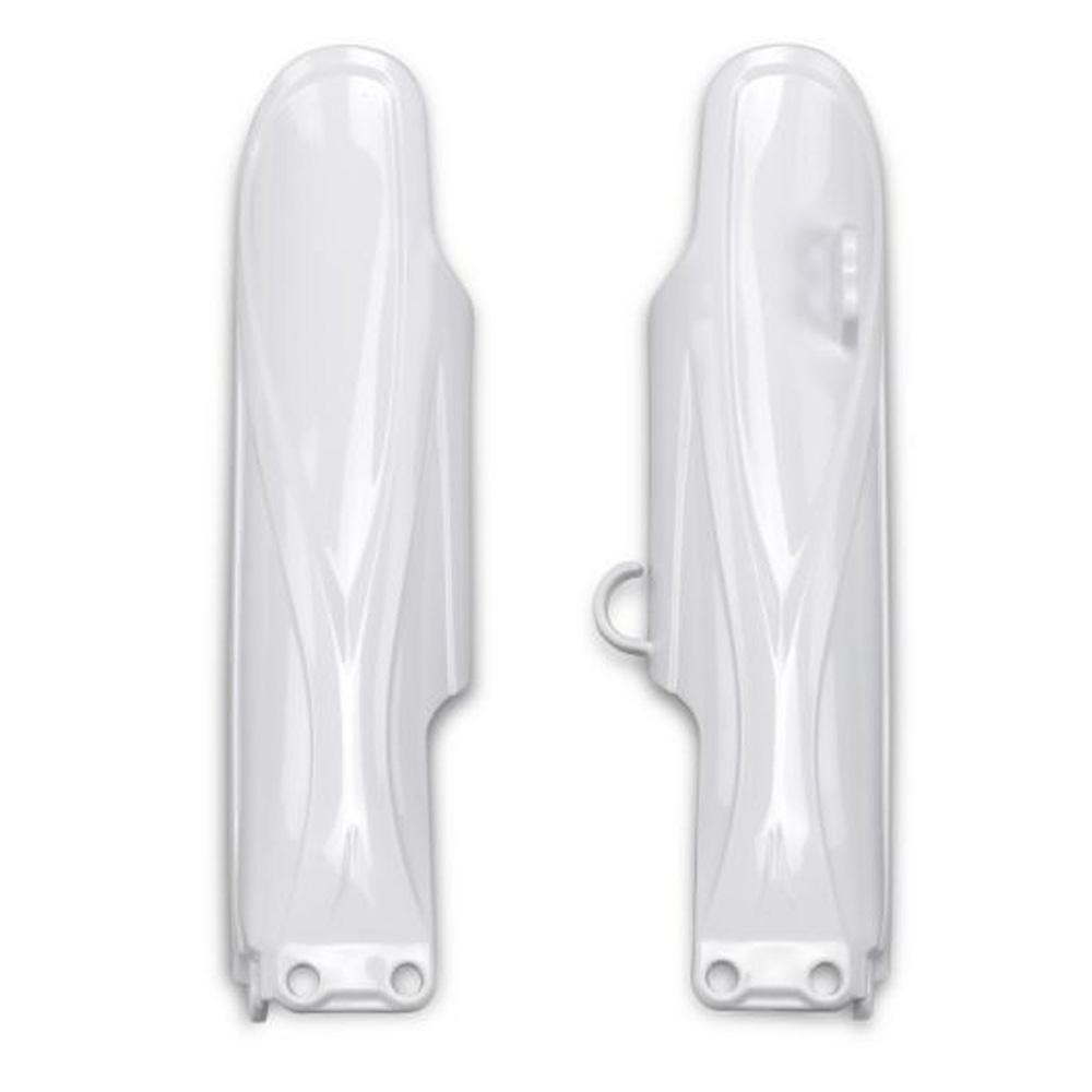 Polisport White Fork Guards - Yamaha Yz85 2022-23