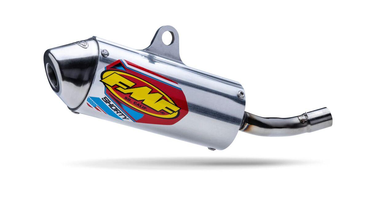 025078 - FMF Powercore 2 Shorty Exhaust Silencer For KTM SX125 2004-10, SX150 2009-10