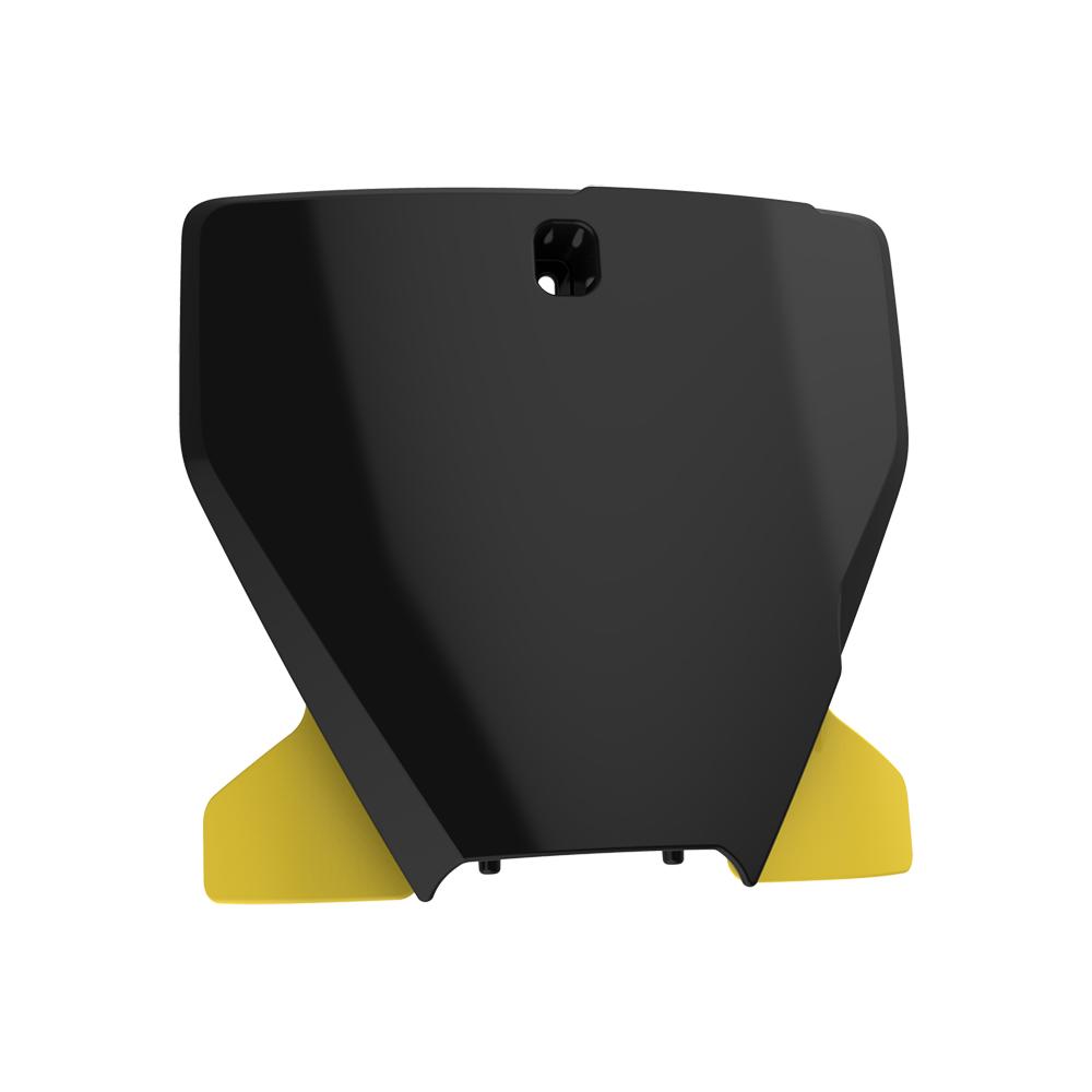 Polisport Black Front Number Board - Husqvarna Tc 125/250 & Fc 250/350/450 2019-22
