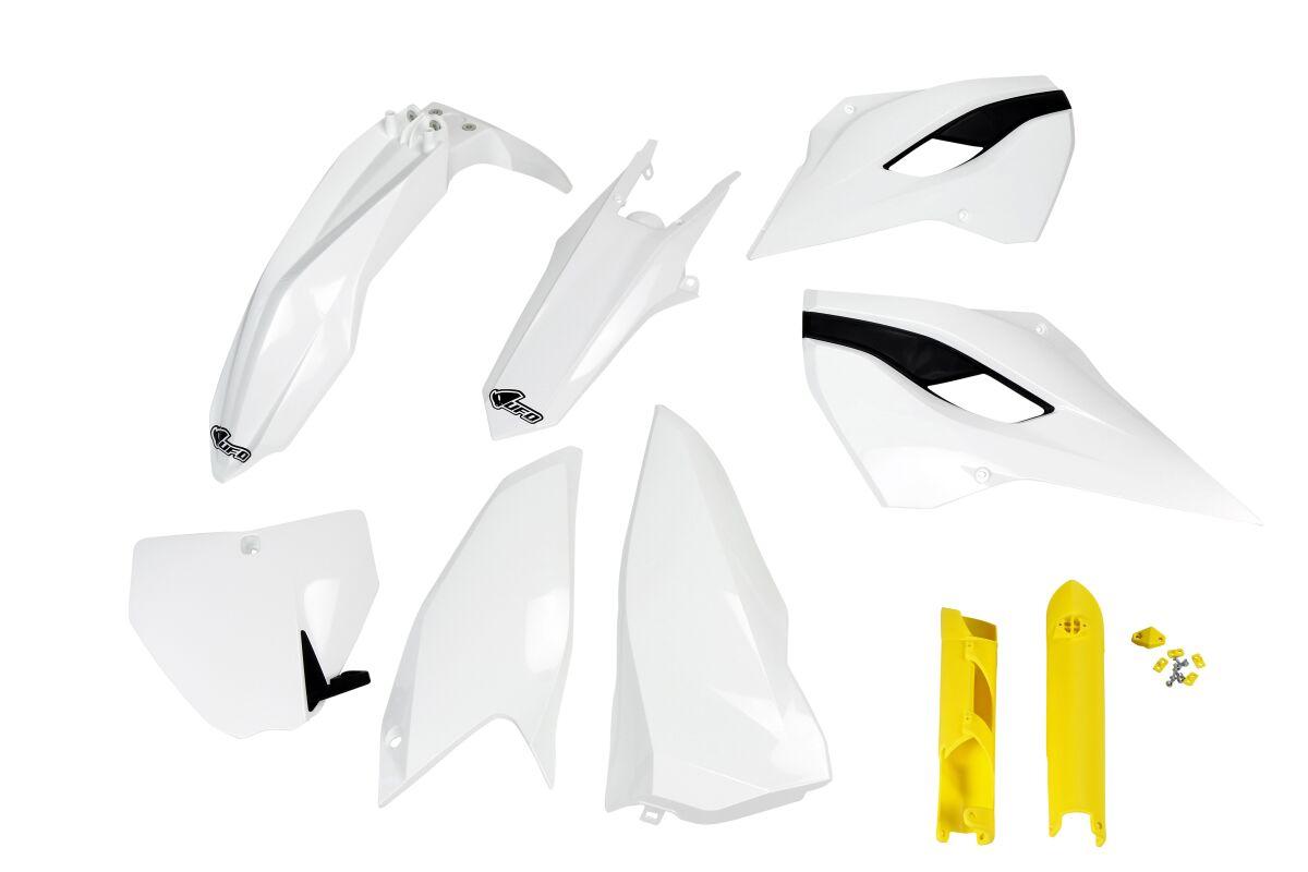 Ufo Hukit613f@999 - Full Plastics Kit - Husqvarna Fc 250/350/450 & Tc 125/250 2014-15 - Oem