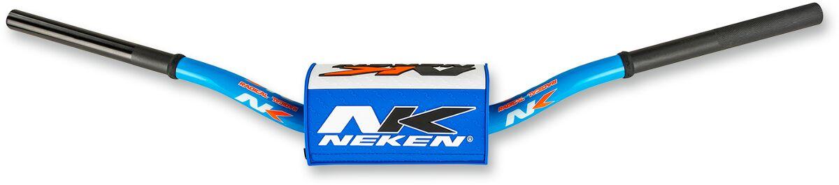 R00101BC-LBW - Neken Radical Design Fat Bar Handlebars - YZF OEM Bend - Blue/ White