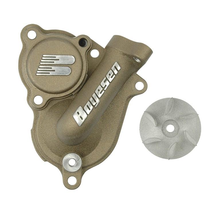 Boyesen Supercooler Water Pump Kit - Yamaha YZF250 2014-18, WRF250 15-18, YZF250X 2016-18 - Magnesium