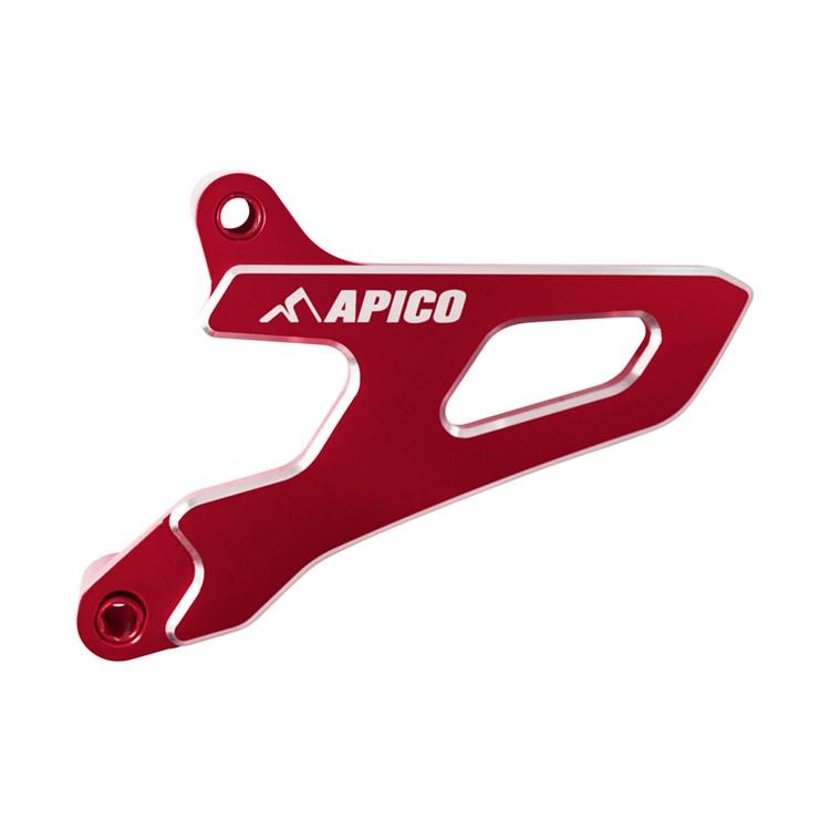 Apico Red Front Sprocket Cover - Suzuki Rmz250 2007-23, Rmz450 2005-23