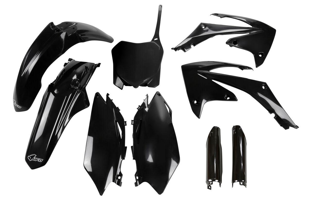 Ufo Black Hokit113f@001 - Full Plastics Kit - Honda Crf250r 2010, Crf450r 2010