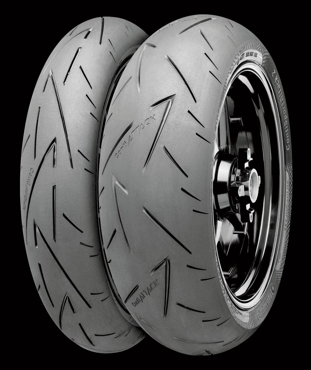 Continental ContiSportAttack 2 58W TL Front Tyre - 120/70 - 17"
