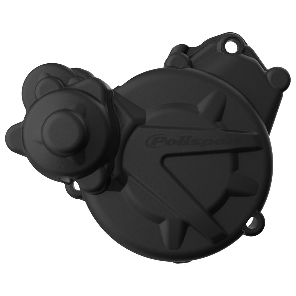 Polisport Black Ignition Cover Protector - Gas Gas Ec/Xc 250/300 2017-20, Rieju Mr 250/300 2021