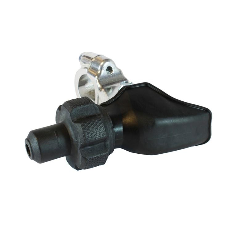 Raceline Silver Clutch Lever Holder Perch - Yamaha Yz 65/85/125/250 2015-23, Yzf250 2014-23, Yzf450 2010-23