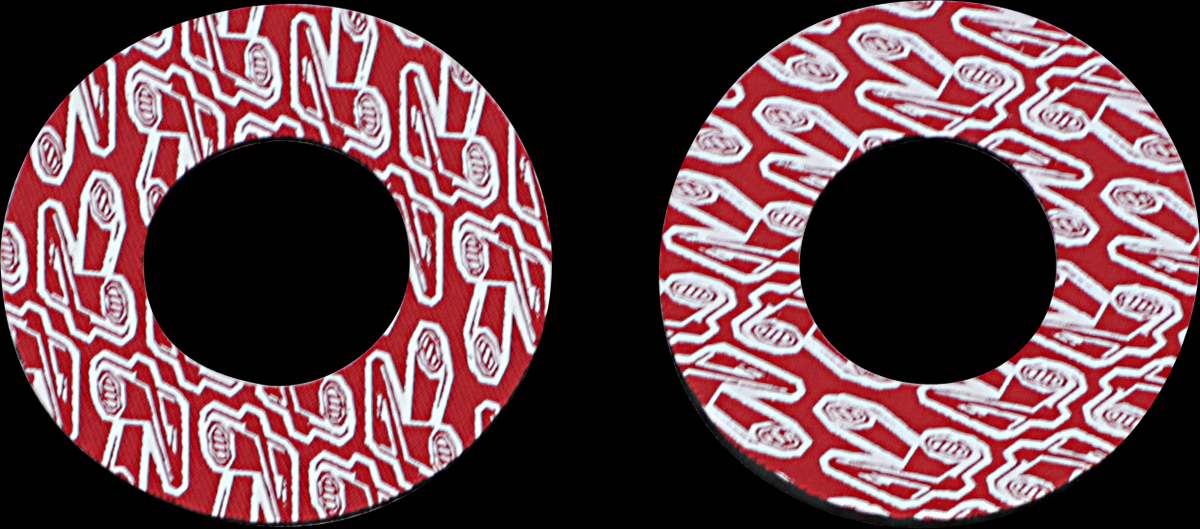 Renthal Handlebar Grip Donutz - Red