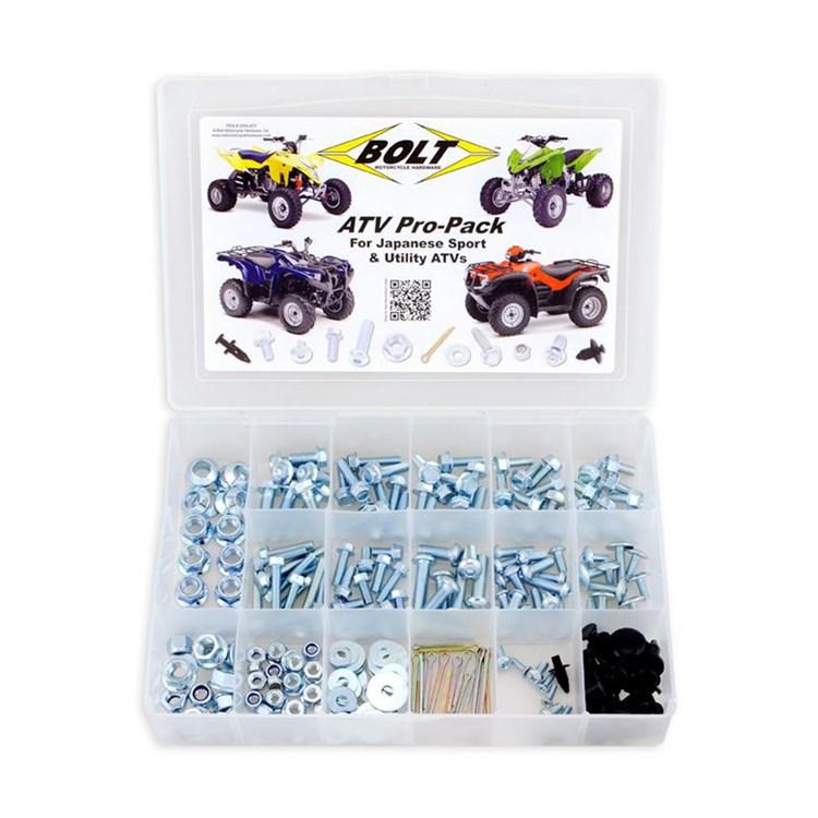 Bolt Hardware ATV/Quad Style Pro Pack Fastener Kit - Fits Japanese Sport & Utility ATVs