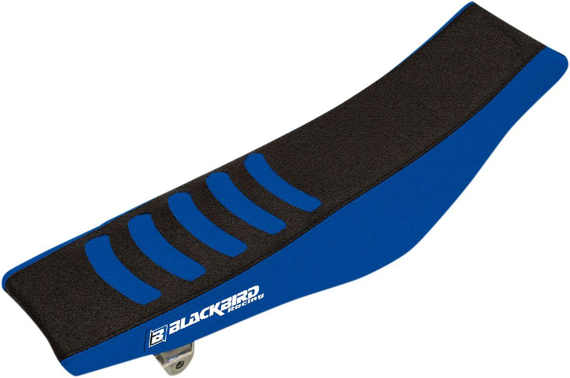 Blackbird Black/Blue 1249H - Bird Double Grip 3 Seat Cover - Yamaha Yzf250 2019-20, Yzf450 2018-20
