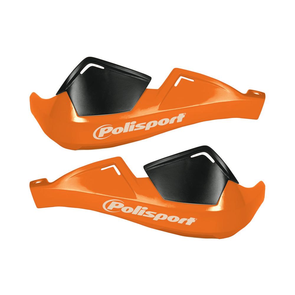 Polisport Orange Evolution Integral Handguards With Mounting Kit