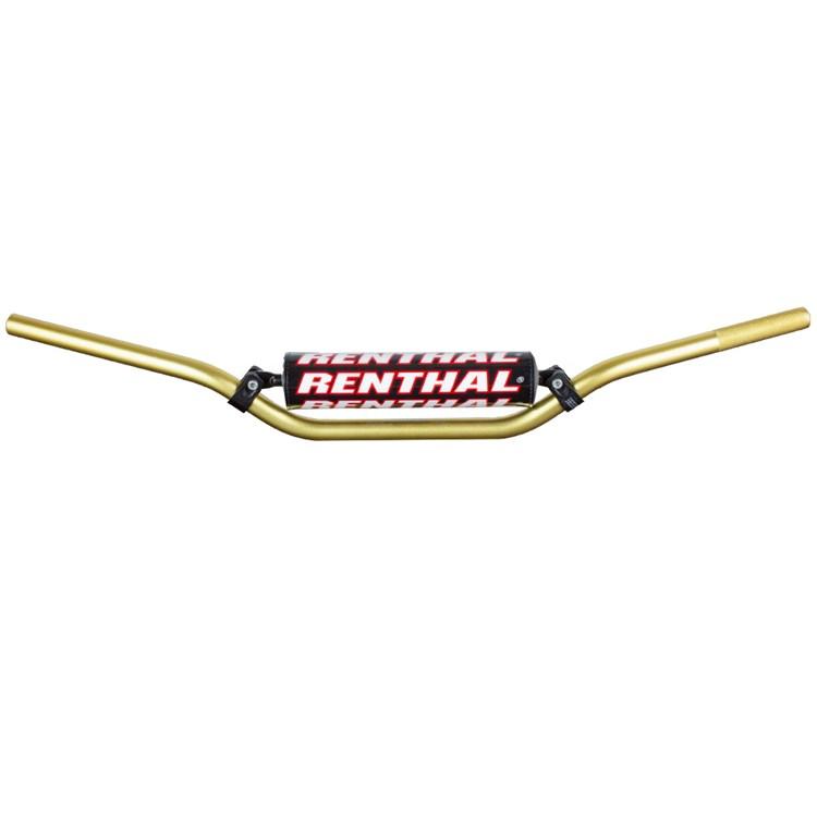 Renthal 809 7/8 RC High Bend Handlebars - Gold