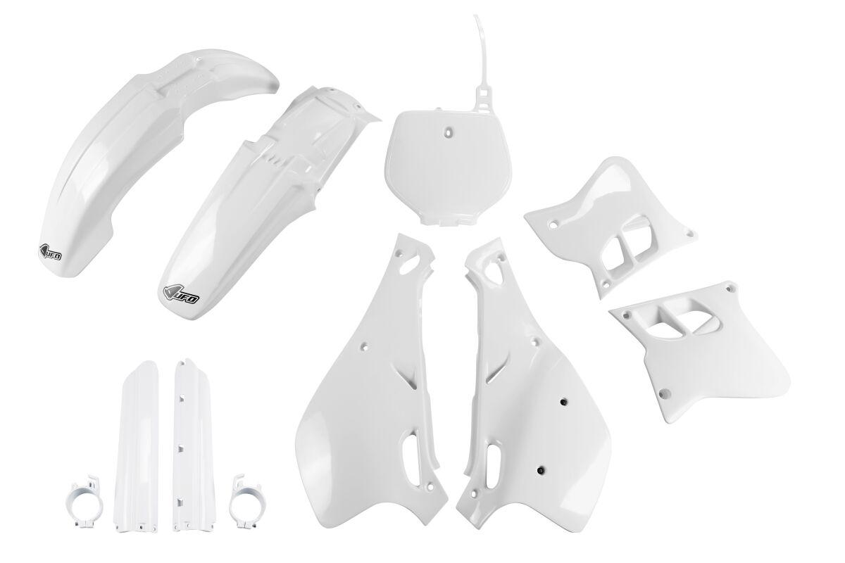 Ufo White Yakit295f@999 - Full Plastics Kit - Yamaha Yz125 1993-95 - (Oem)