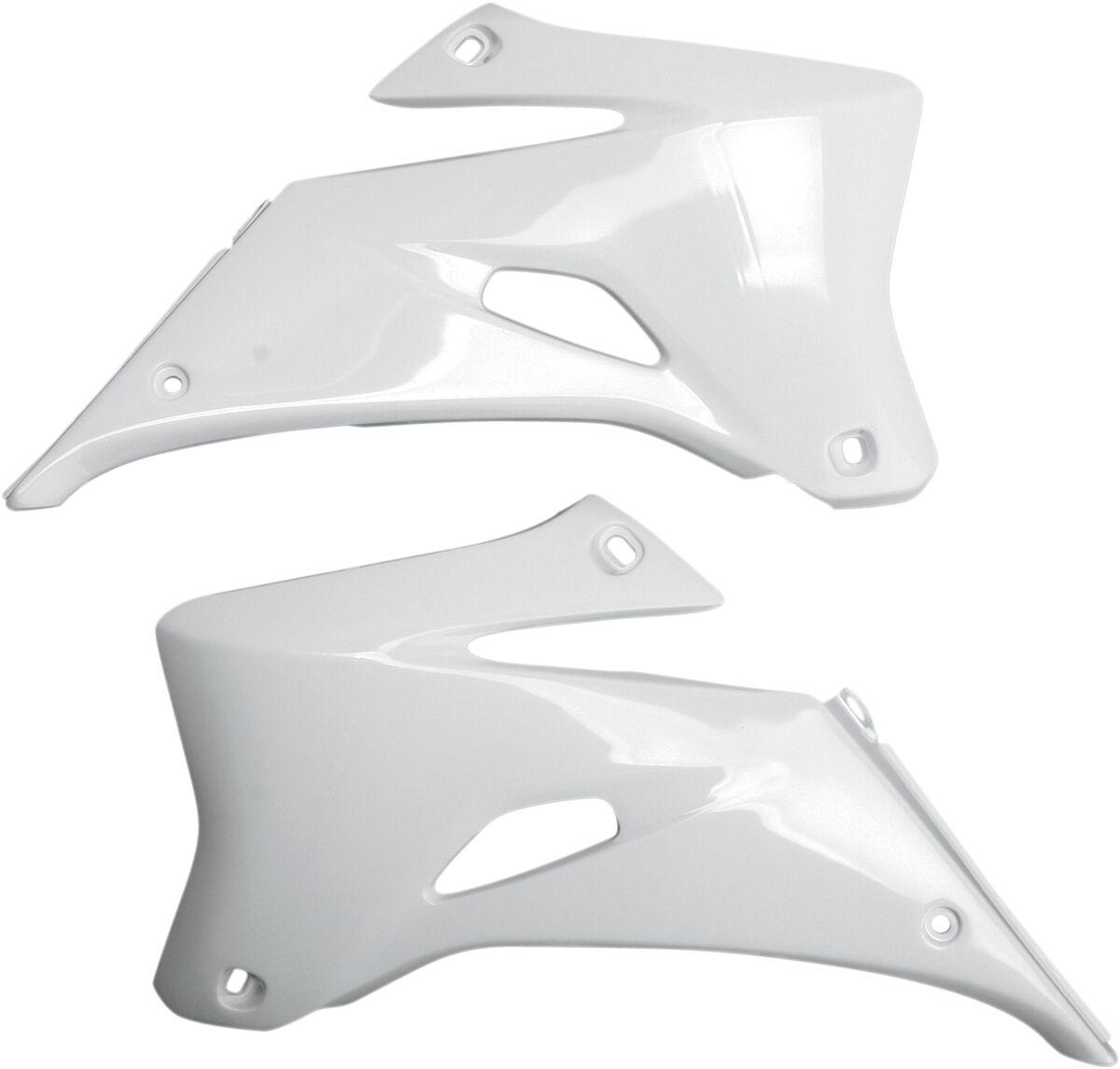 Ufo White Ya03882#046 - Radiator Scoops - Yamaha Yzf 250/450 2006-09
