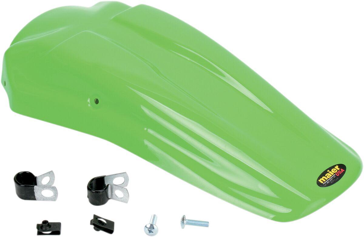 145413 - M14541GN - Maier MX Style Rear Fender - Kawasaki KLX250 1994-96, KLX300 1997-2001 - Green