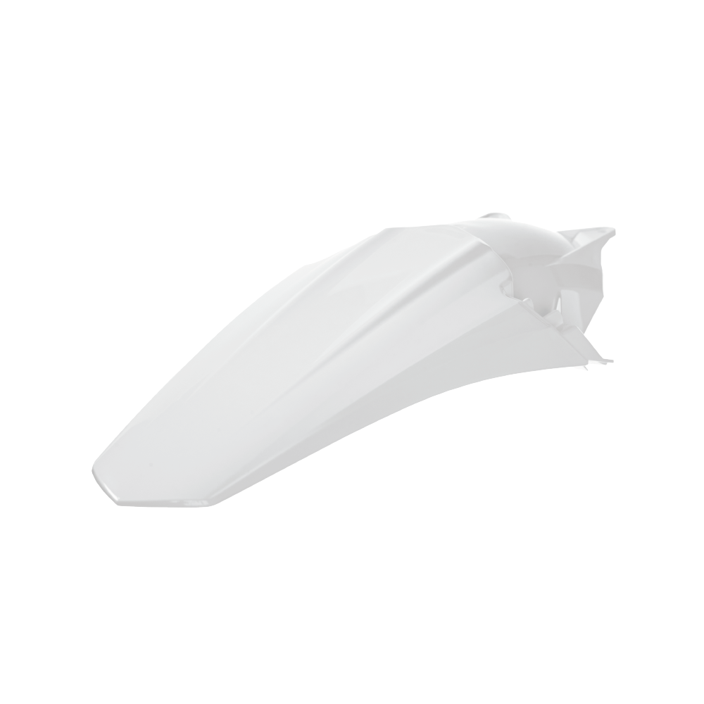 Polisport Rear Fender - Gas Gas EC 250/300 2018-20, Rieju MR 250/300 2021-23 - White
