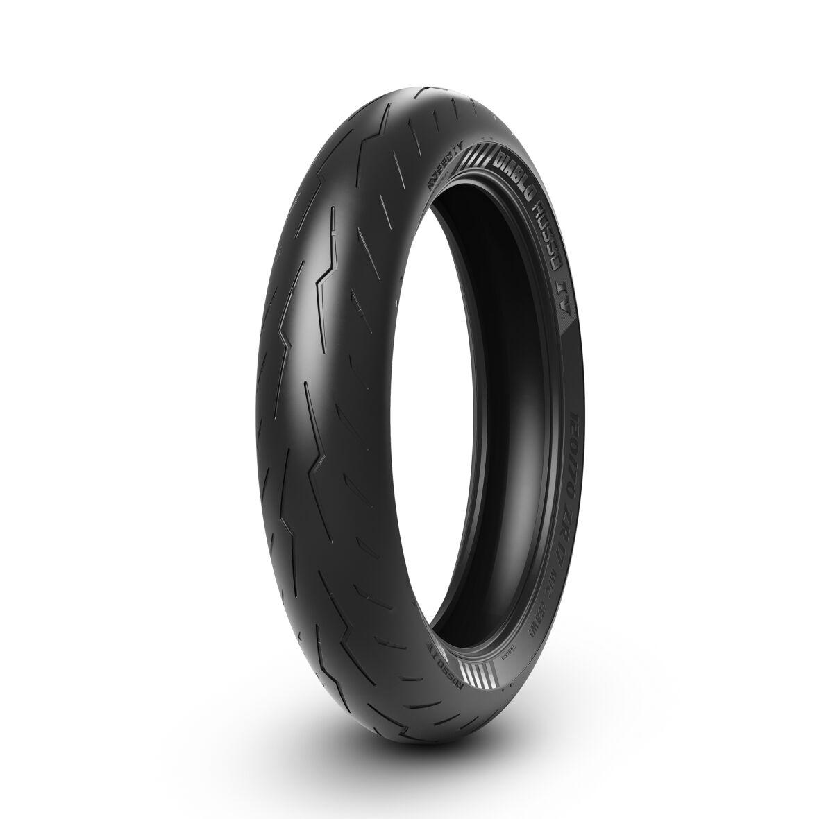 3978600 - Pirelli Diablo Rosso IV 58W TL Front Tyre - 120/70-17"