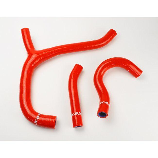 WM059R - WM059R - KSX Silicon Radiator Hose Kit - Honda CRF250L 2016, CRF250R & CRF250X 2016-17 - Red