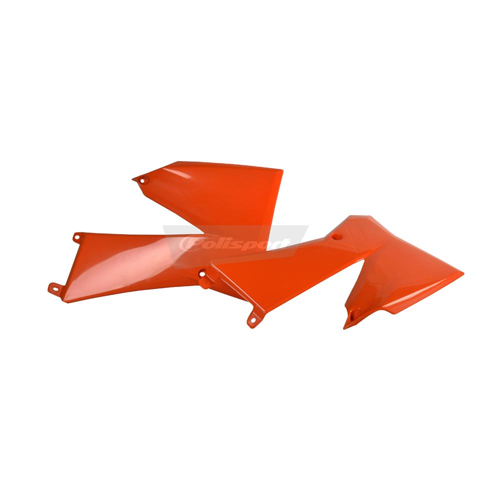 Polisport Orange Radiator Scoops - Ktm Sx85 2006-12