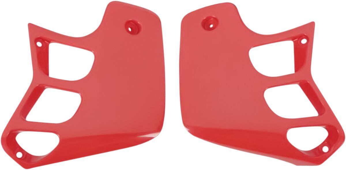 Ufo Red Ho02610#061 - Radiator Scoops - Honda Cr125 1989-90, Cr250 1988-89