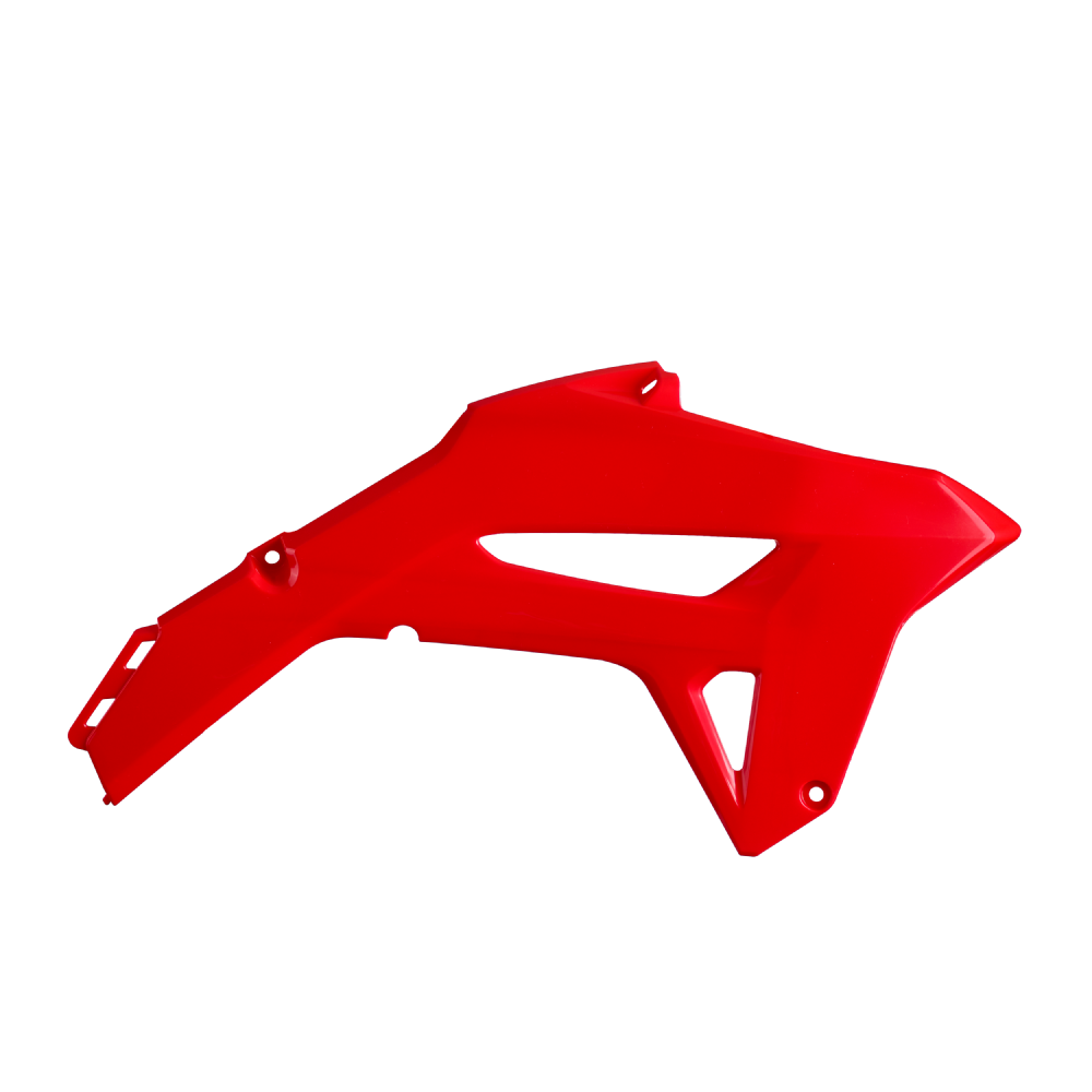 Polisport Red Radiator Scoops - Honda Crf250r 2022-23, Crf450r 2021-23