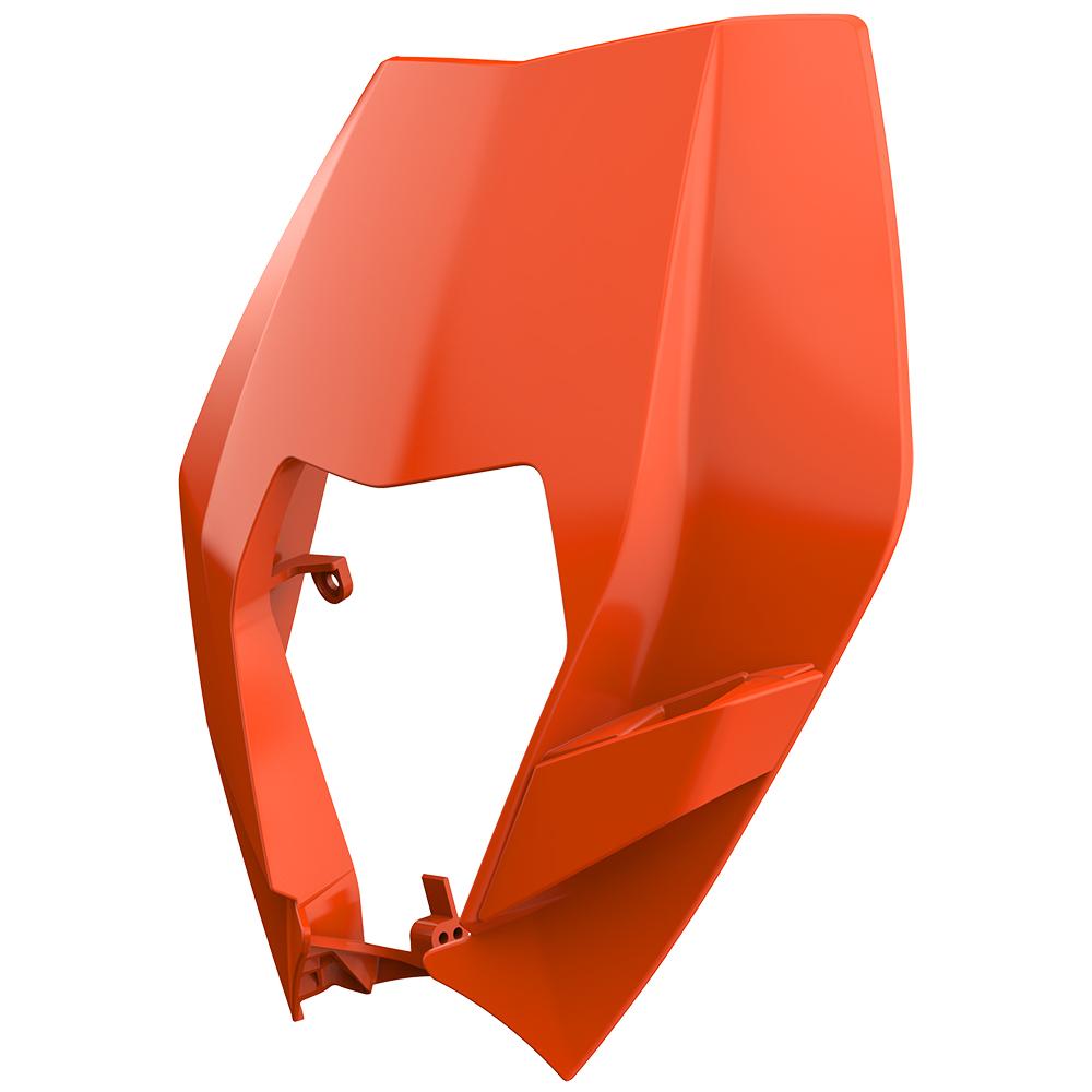 Polisport Orange Headlight Surround - Ktm Exc/Exc-F/Xc-W/Xc-W Models 2008-13