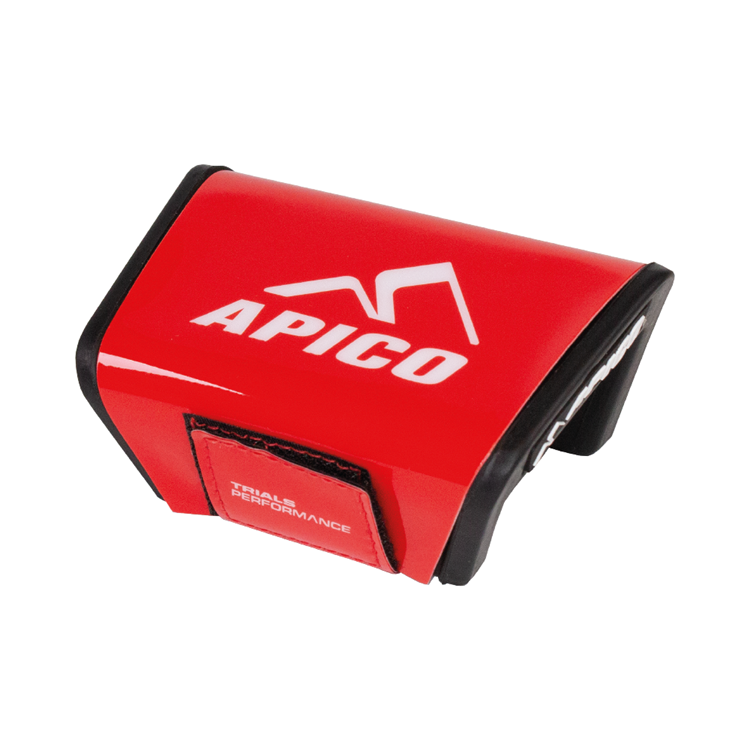 Apico Red Trial Performance Oversize Handlebar Pad