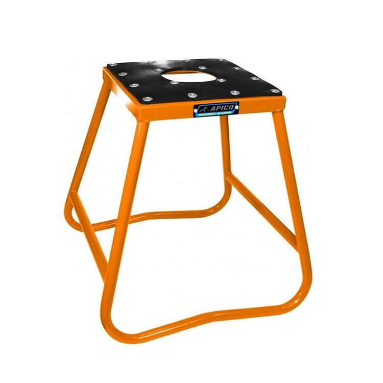 Apico Red Alloy Static Box Stand - Orange