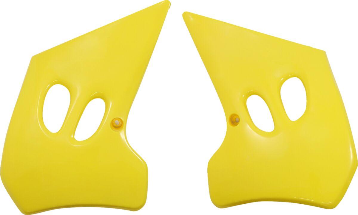 Ufo Yellow Su02945#101 - Radiator Scoops - Suzuki Rm 125/250 1994-95