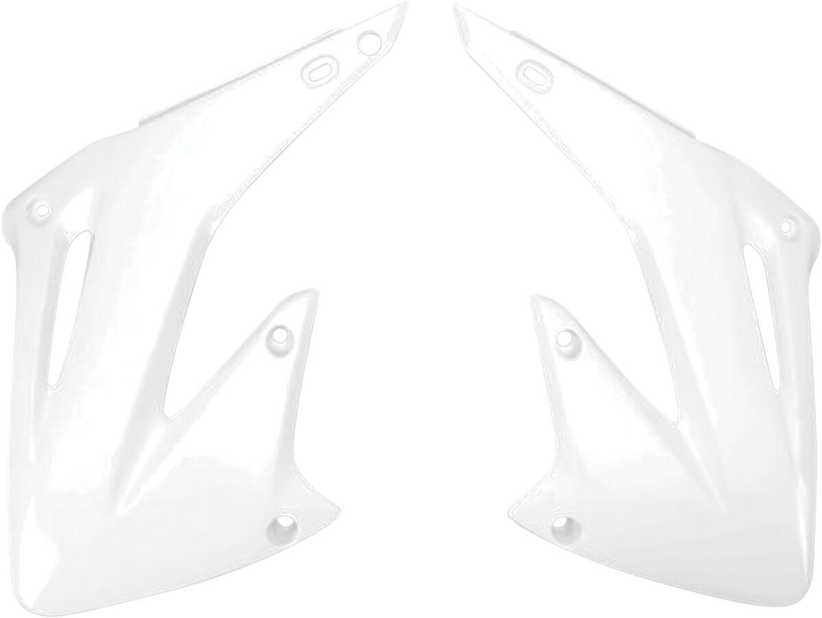 HO03689#041 - UFO Radiator Scoops - Honda CR 125/250 2002-07 - White