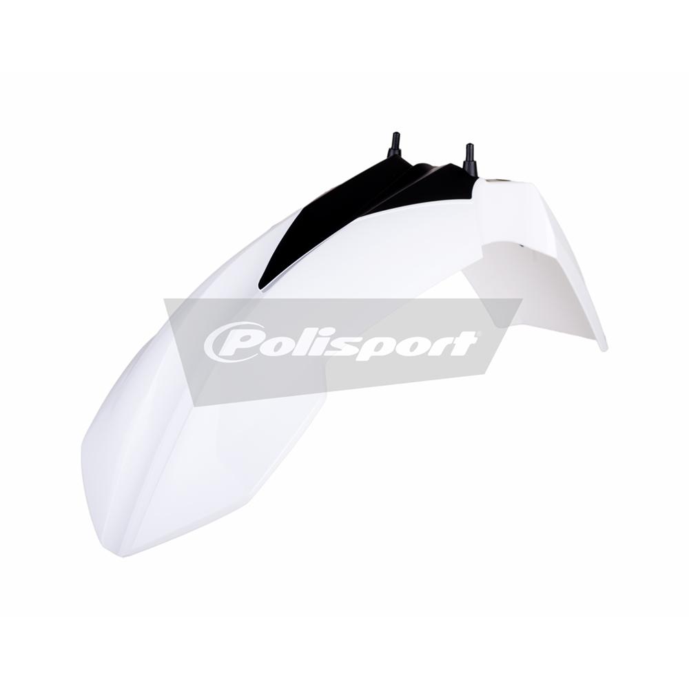 Polisport White Front Fender - Ktm Sx65 2012-15