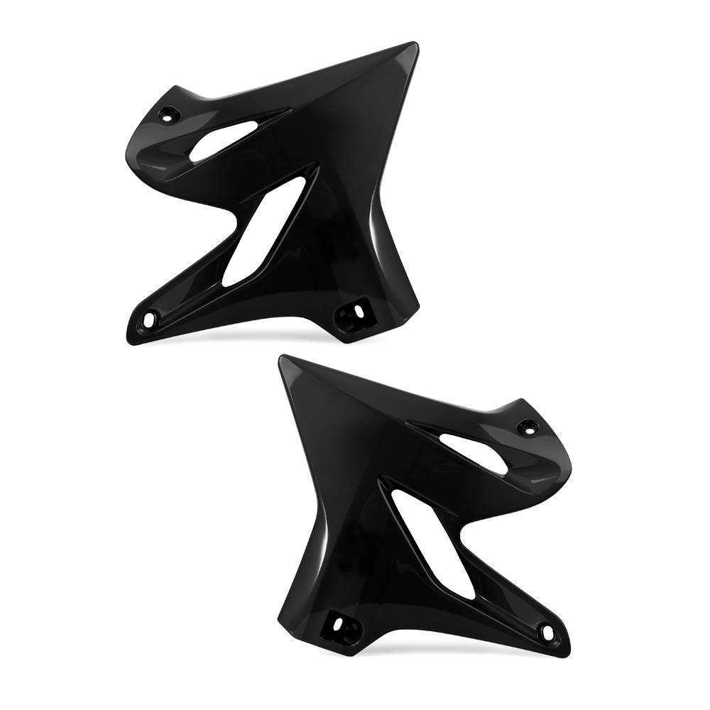 Polisport Black Radiator Scoops - Yamaha Yz 125/250 2015-21