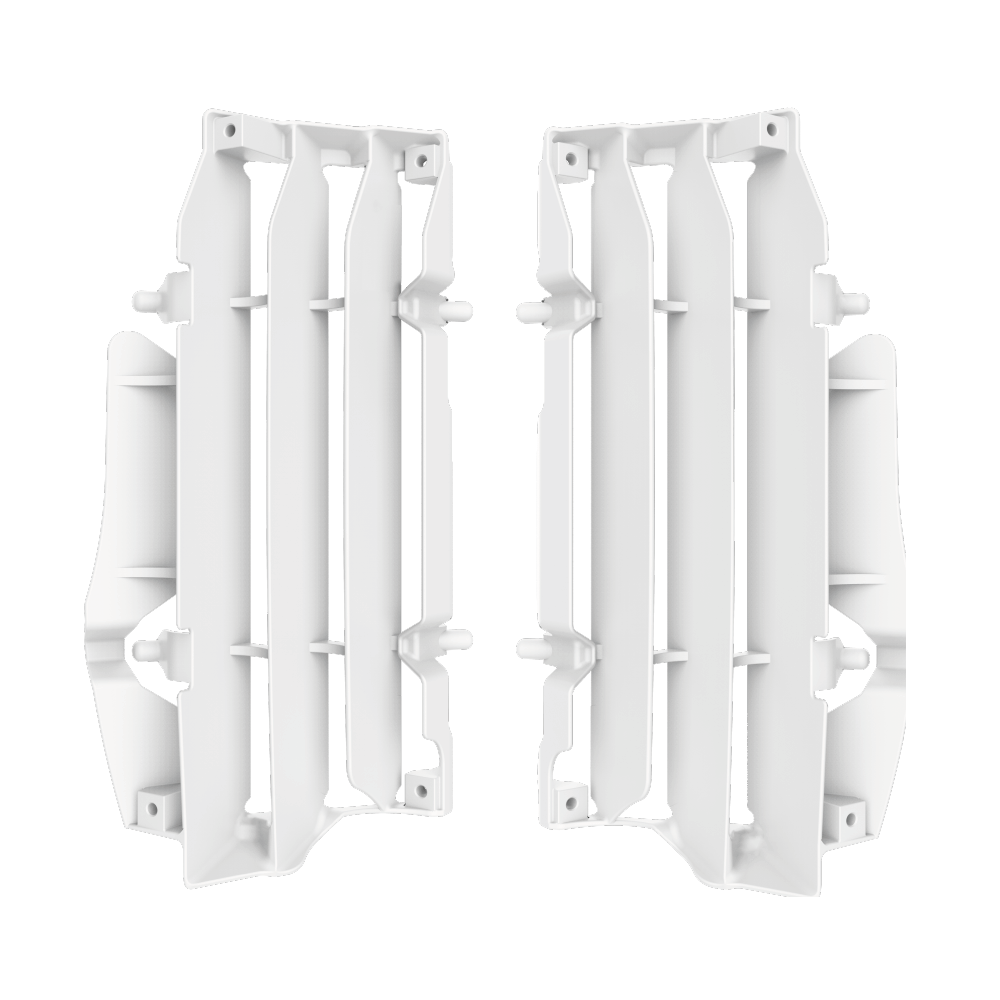 Polisport White Radiator Louvres - Beta 2T 250-300 Rr & 4T 350-498 Rr 2020-23
