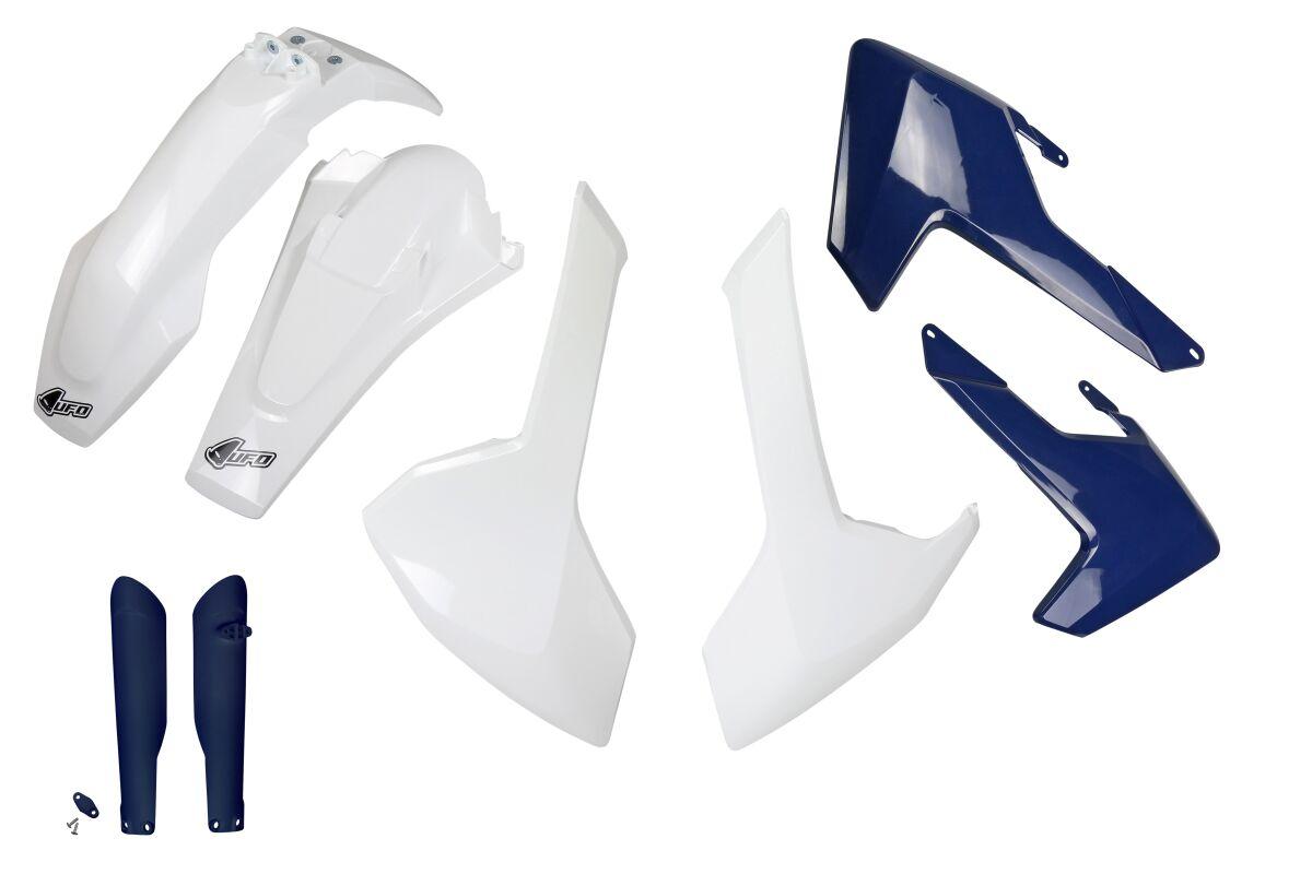 Ufo Hukit618f@999 - Standard Plastics Kit - Husqvarna Fe 250/350/450/501 2017-18, Tc125 2018 - Oem