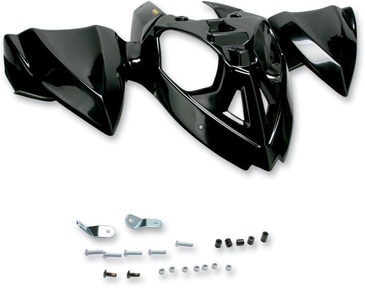 194550 - 14040348 - Maier Front Fender Unit - Polaris Outlaw 500 2006-07, Outlaw 525 2008-10 - Black