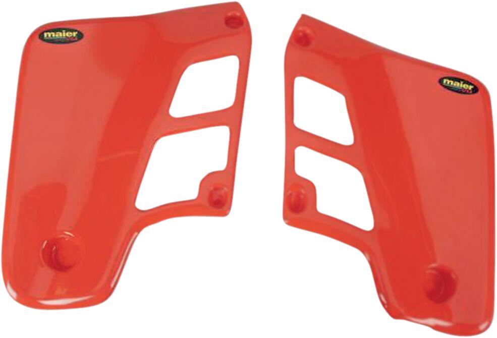 600157 - M60015 - Maier Radiator Scoops - Honda CR500 1986-88 - Orange