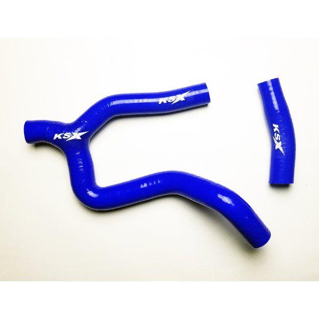WM110YB - WM110YB - KSX Radiator Hose Kit - KTM SXF250 2019-20, Husqvarna FC250 2019-20 - Blue