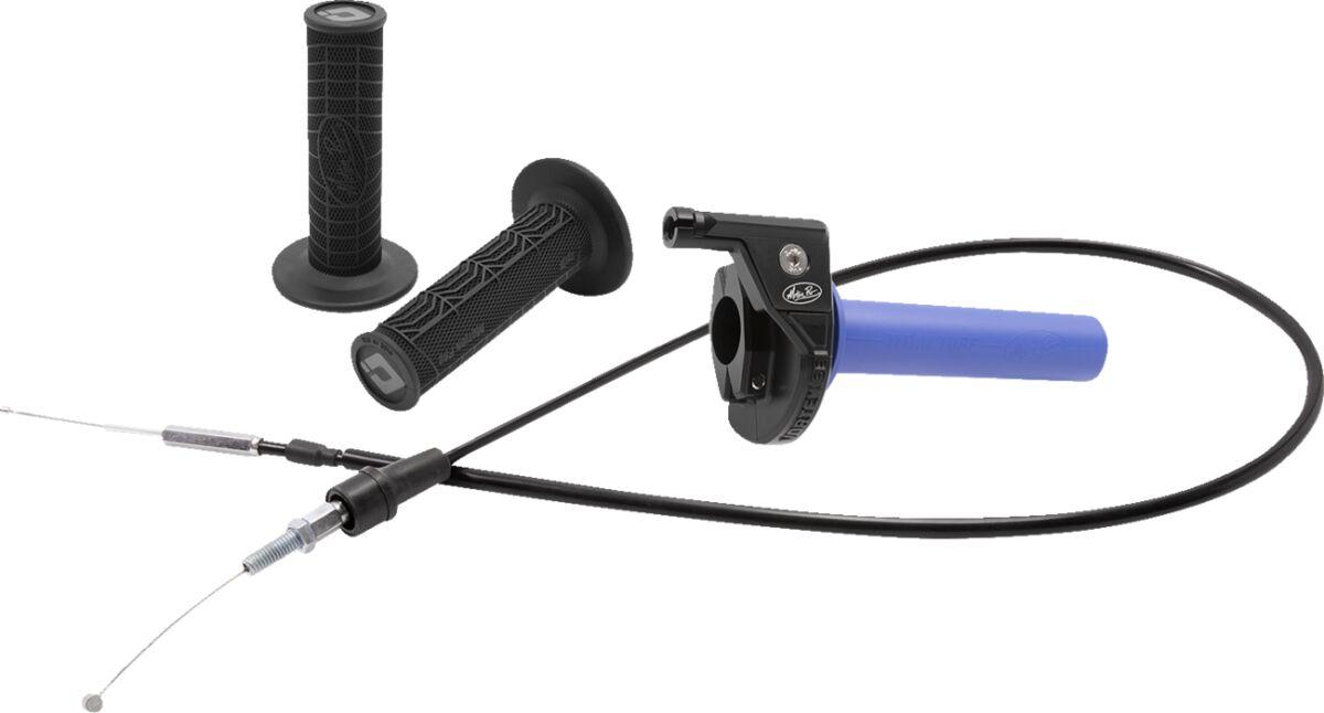 01-2842 - Motion Pro Vortex SE Throttle Kit - Yamaha YFZ450 2012-2013 - Black