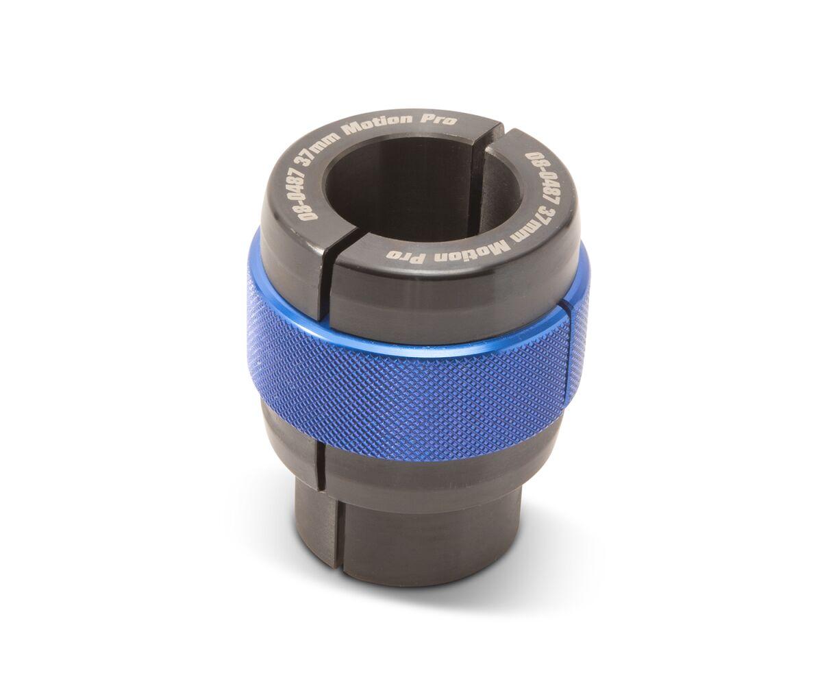 08-0487 - Motion Pro Ringer Fork Seal Driver - Suzuki RM85 2002-2018 - Anodised/Blue/Silver