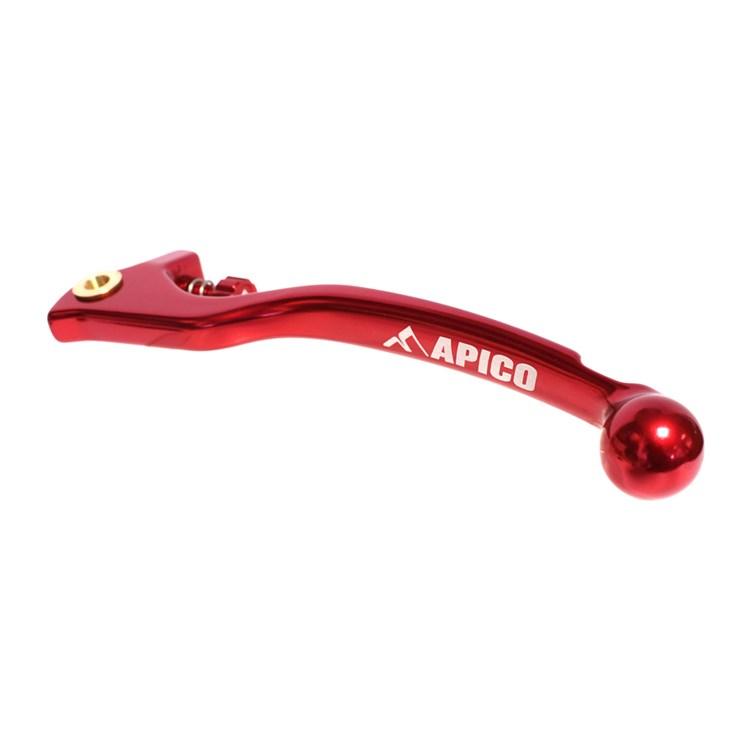 Apico Red Elite Forged Trials Clutch Lever Inc Adjuster - To Fit Braktec