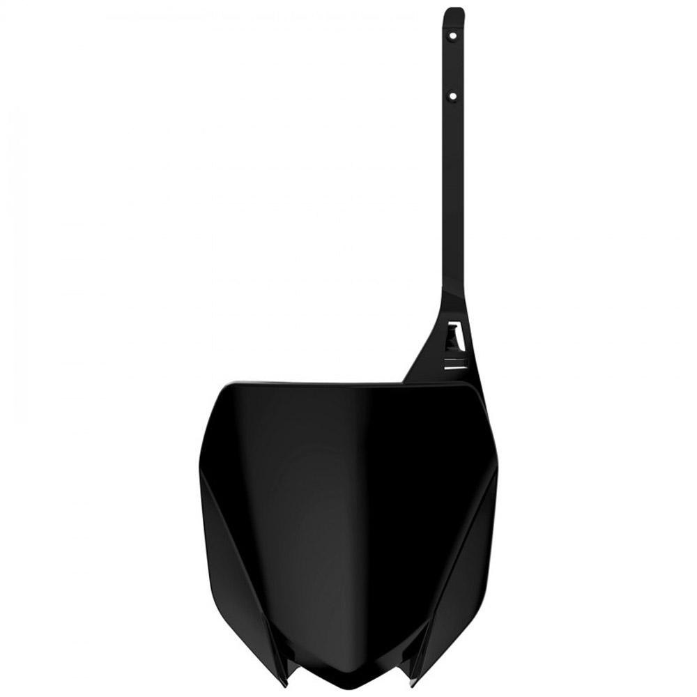 Polisport Black Front Number Board - Yamaha Yzf250 2024, Yzf450 2023-24