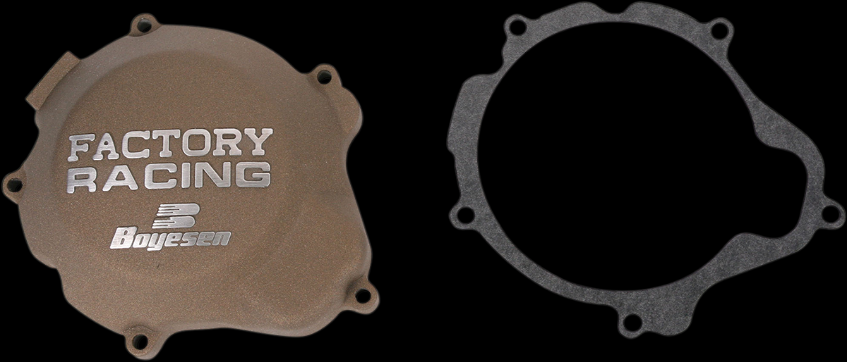 Boyesen Ignition Cover - Kawasaki KX250 1990-2004 - Magnesium